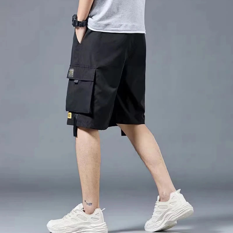 Men's Cargo Shorts - Back View